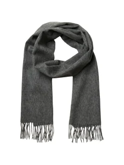 Selected Miesten Villahuivi, Tope Wool Keskiharmaa