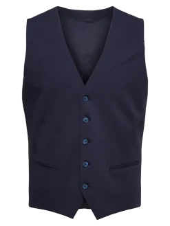 Selected Pukuliivi, LIAM VEST FLEX Navy Blazer
