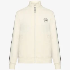 Signal miesten collegepaita Mattssi Zip Sweat Cardigan, luonnonvalkoinen