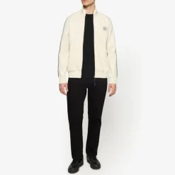 Signal miesten collegepaita Mattssi Zip Sweat Cardigan, luonnonvalkoinen