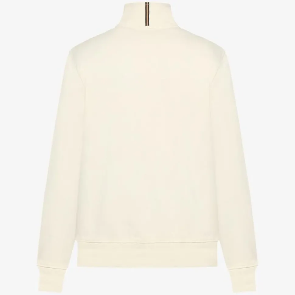 Signal miesten collegepaita Mattssi Zip Sweat Cardigan, luonnonvalkoinen
