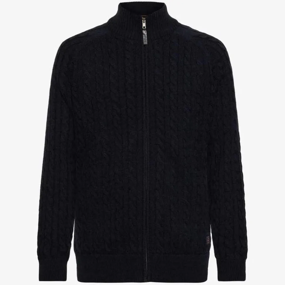 Signal miesten neuletakki AxelSi Windstopper, tummansininen