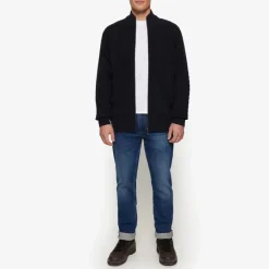 Signal miesten neuletakki AxelSi Windstopper, tummansininen