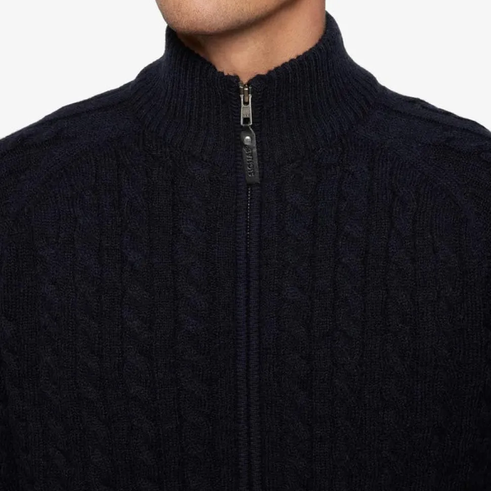 Signal miesten neuletakki AxelSi Windstopper, tummansininen