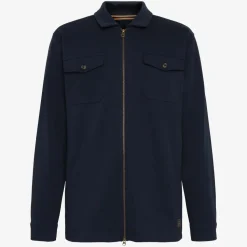 Signal miesten paita, BERTLE ZIP OVERSHIRT Tummansininen