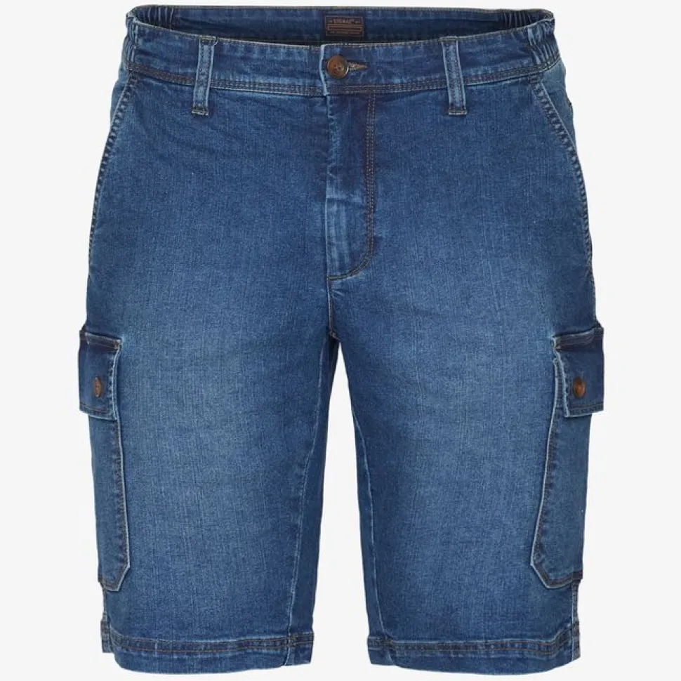 Signal miesten shortsit, KEN SIDENIM Sininen, Indigo