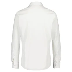 Sinnuu Miesten Kauluspaita PERFORMANCE TECHNICAL SHIRT LS, MADE IN EUROPE Valkoinen
