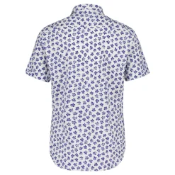 Sinnuu Miesten Kauluspaita, Performance Shirt SS, Sininen Kuosi