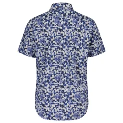 Sinnuu Miesten Kauluspaita, Performance Shirt SS California Sininen Kuosi