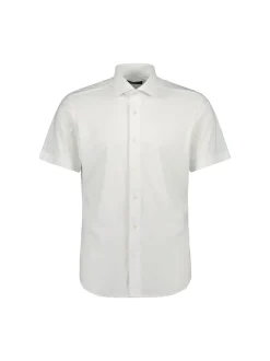 Sinnuu Miesten Kauluspaita, Technical Performance Shirt SS, Made in Europe, Valkoinen