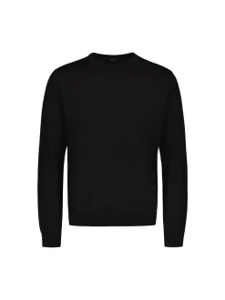 Sinnuu, Miesten Neule, Merino Crew Musta