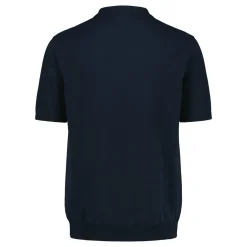 Sinnuu miesten pikeepaita, KNITTED POLO MADE IN ITALY Tummansininen