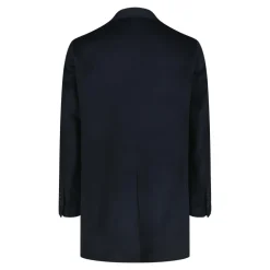 Sinnuu Miesten Villakangastakki, CASHMERE COAT Tummansininen