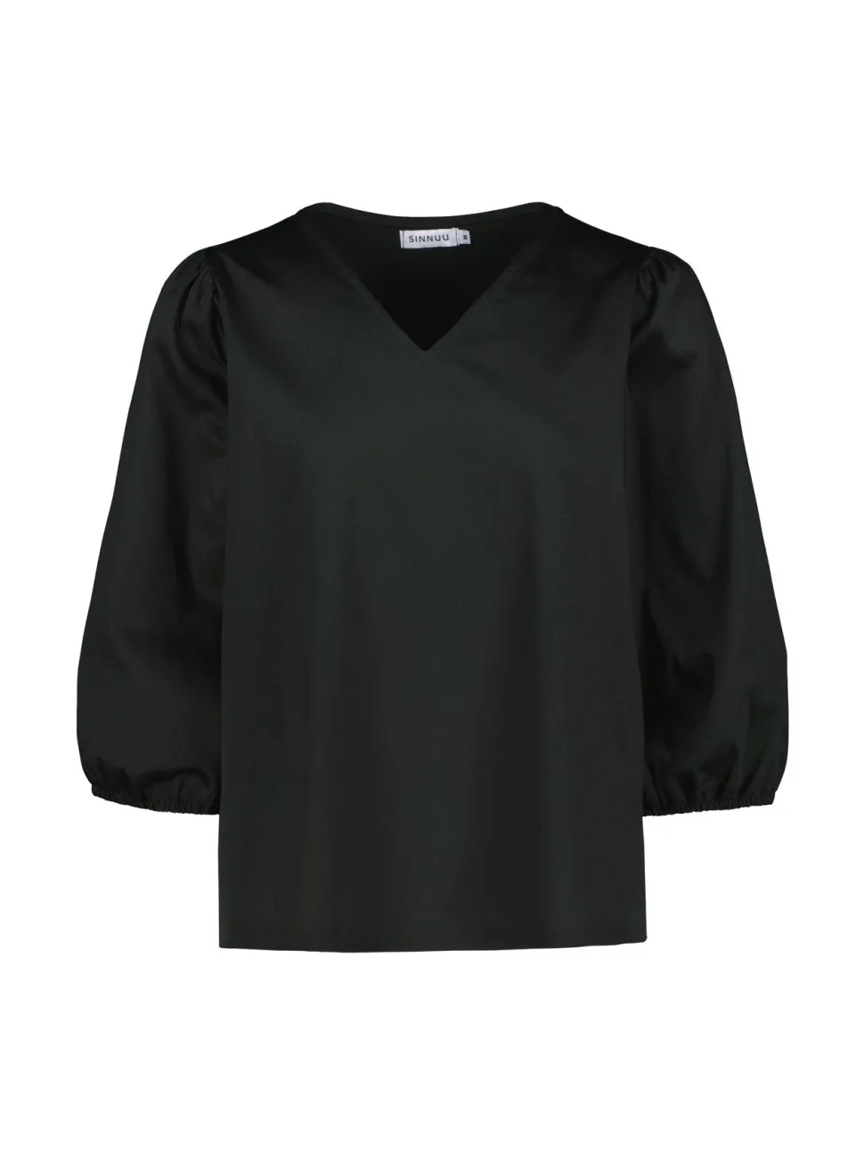 Sinnuu naisten pusero Nora Pusero V-neck, musta