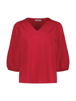 Sinnuu naisten pusero Nora Pusero V-neck, punainen