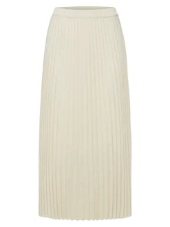 SLFALEXIS MW MIDI SKIRT B NOOS Birch