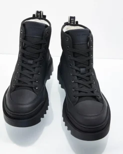 Sneaky Steve Miesten Kengät, KAMIK HIGH U WATERPROOF, LINED Musta