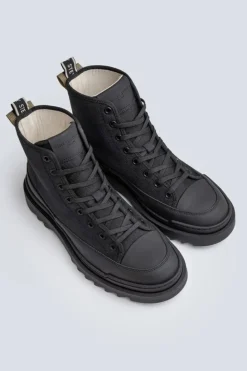 Sneaky Steve Miesten Kengät, KAMIK HIGH U WATERPROOF, LINED Musta