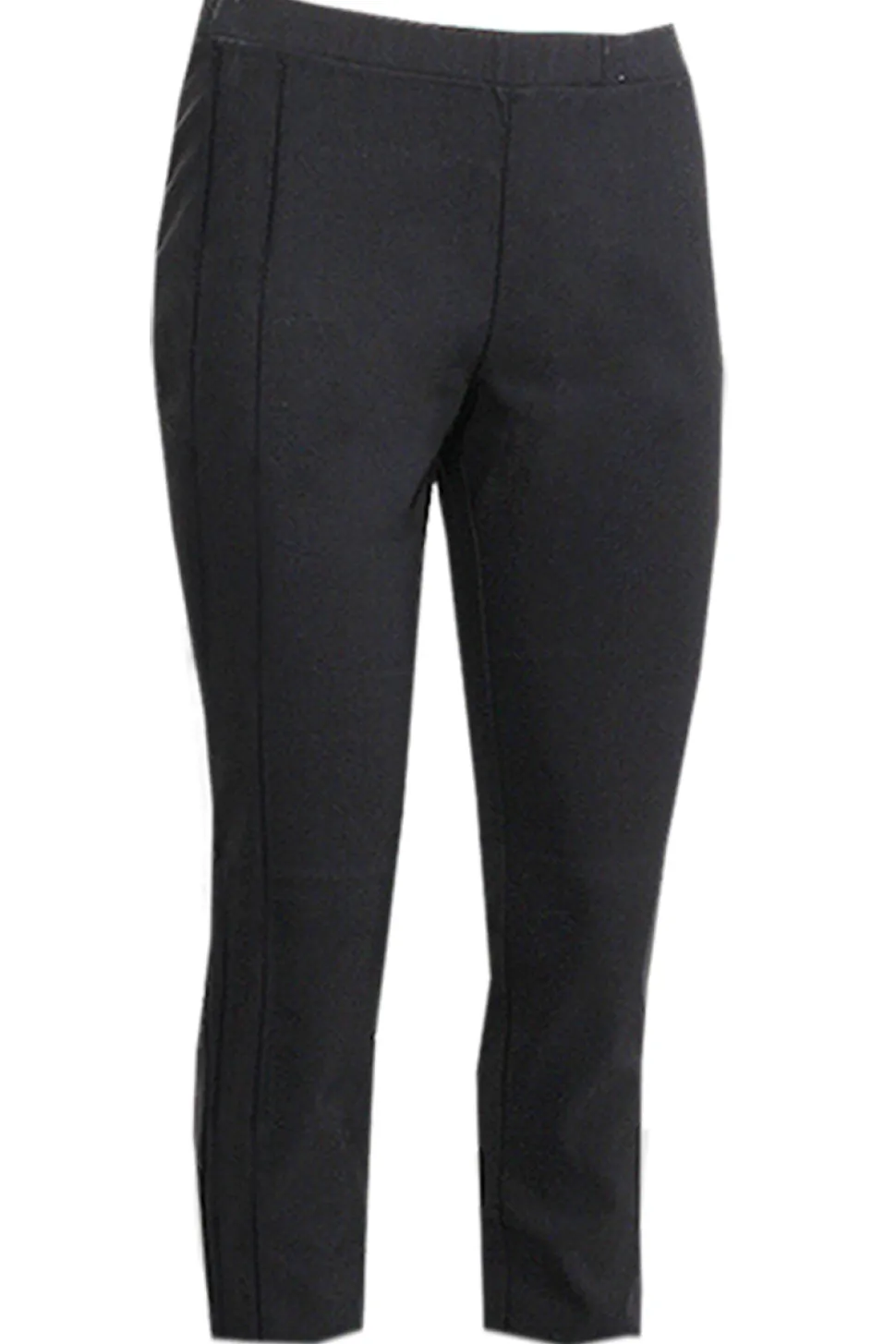 S.T.I naisten caprit, ELLENA SHORT CAPRI 50CM Musta