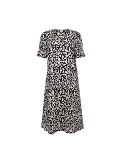 S.T.I naisten mekko, CAILA DRESS 122CM Beige Kuosi