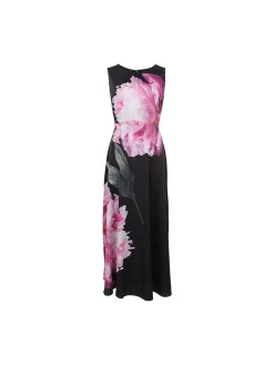 S.T.I naisten mekko, GABINNE DRESS 140CM Musta Kuosi