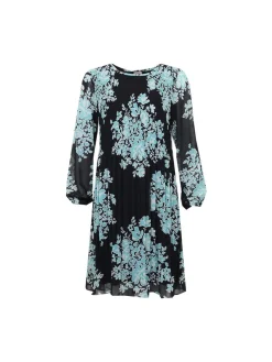 S.T.I naisten mekko, KANDRIINA DRESS Musta Kuosi