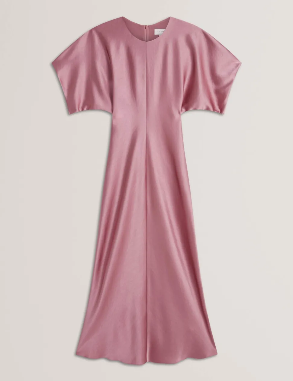 Ted Baker naisten mekko, FIANAA Slouch Sleeve Waisted Column Dres Vaaleanpunainen