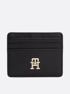 Tommy Hilfiger Korttikotelo, TH SOFT LOGOTAPE CC HOLDER Musta