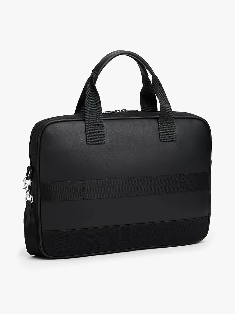 Tommy Hilfiger laukku K TH FOUNDATION COMPUTER BAG, musta