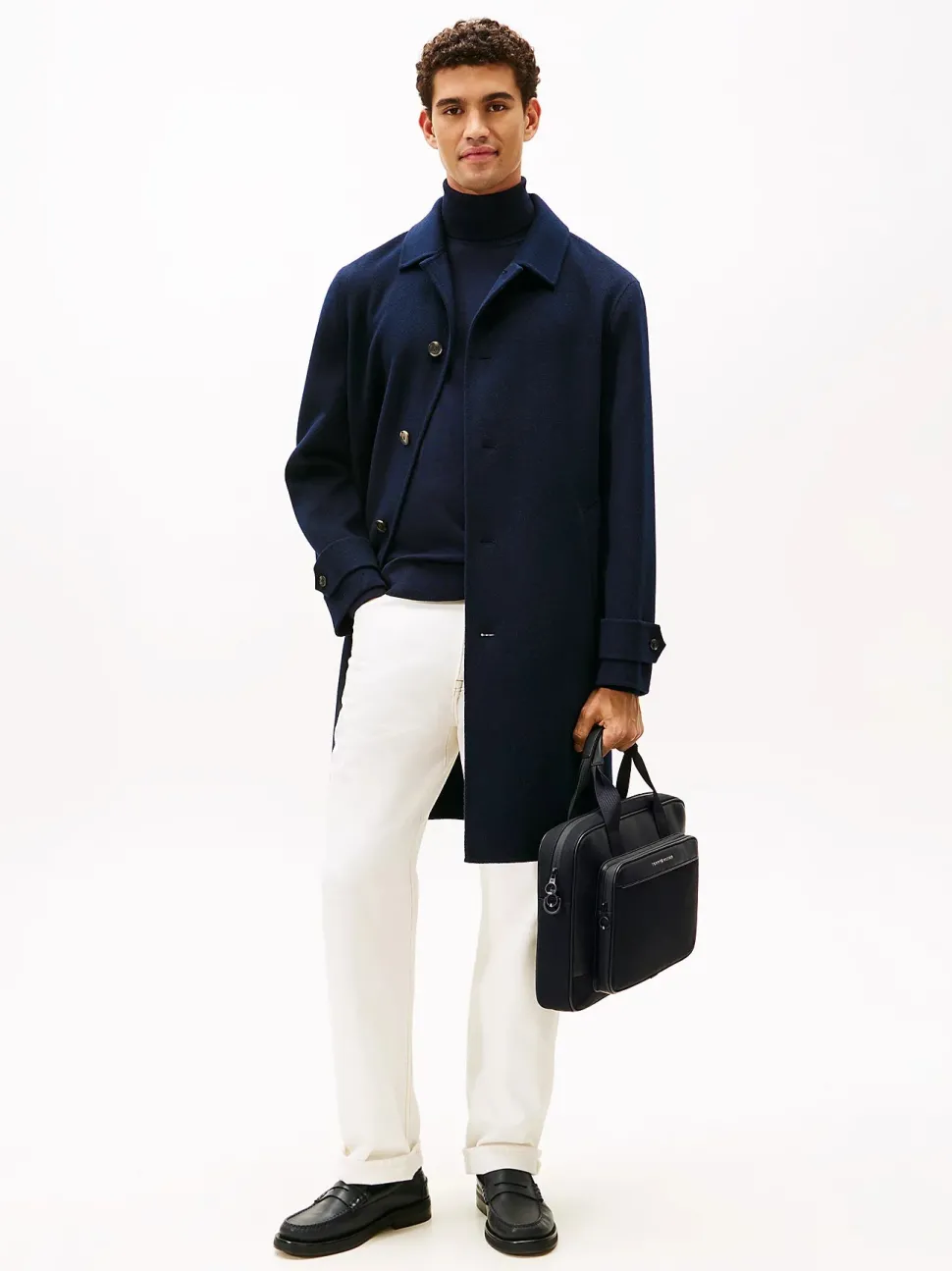 Tommy Hilfiger laukku K TH FOUNDATION COMPUTER BAG, musta