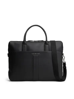 Tommy Hilfiger laukku K TH RELAXED COMPUTER BAG, musta