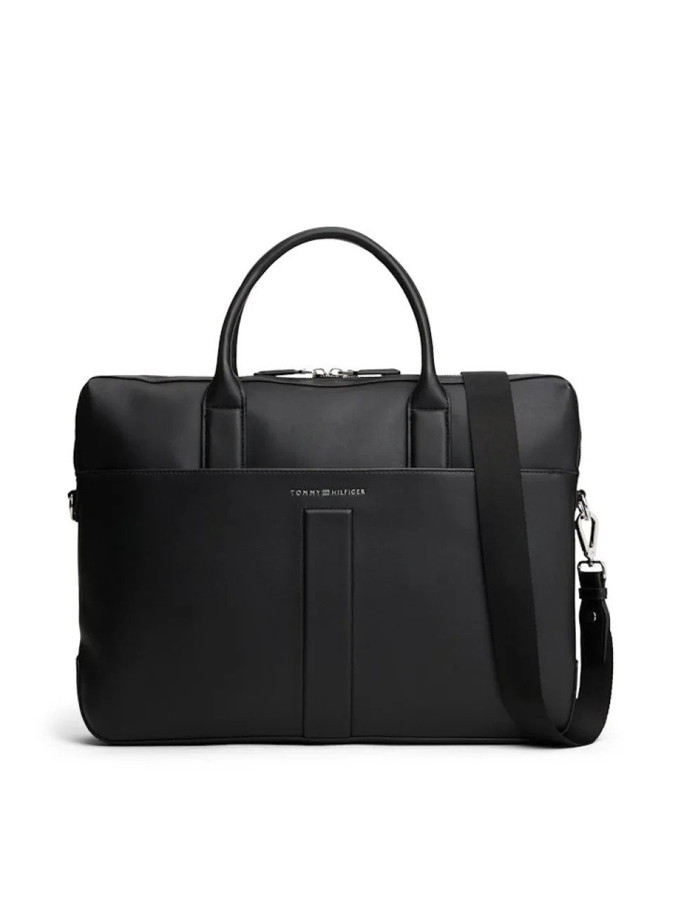 Tommy Hilfiger laukku K TH RELAXED COMPUTER BAG, musta