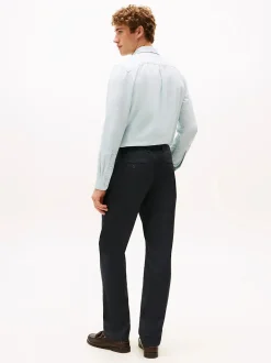 Tommy Hilfiger miesten chinot, DENTON PRINTED STRUCTURE CHINO Tummansininen