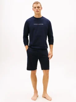 Tommy Hilfiger miesten college, TRACK TOP Tummansininen
