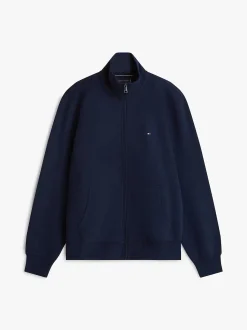Tommy Hilfiger miesten college Essential Fleece Stand Collar, tummansininen