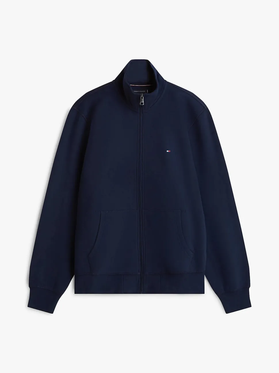 Tommy Hilfiger miesten college Essential Fleece Stand Collar, tummansininen