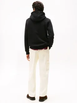 Tommy Hilfiger miesten huppari, OVAL GRAPHIC HOODIE Musta