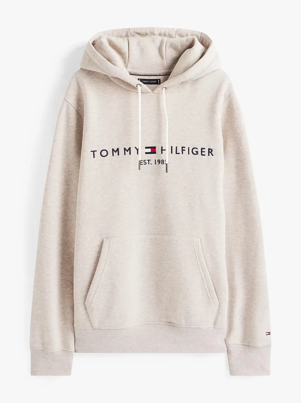 Tommy Hilfiger miesten huppari TOMMY LOGO HOODY, vaalea beige