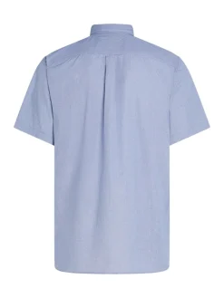 Tommy Hilfiger miesten kauluspaita, FLEX POPLIN HOUNDSTOOTH SHIRT Sininen Kuosi