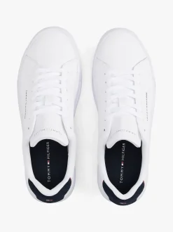 Tommy Hilfiger miesten kengät, TH COURT LTH DETAIL ESS Valkoinen