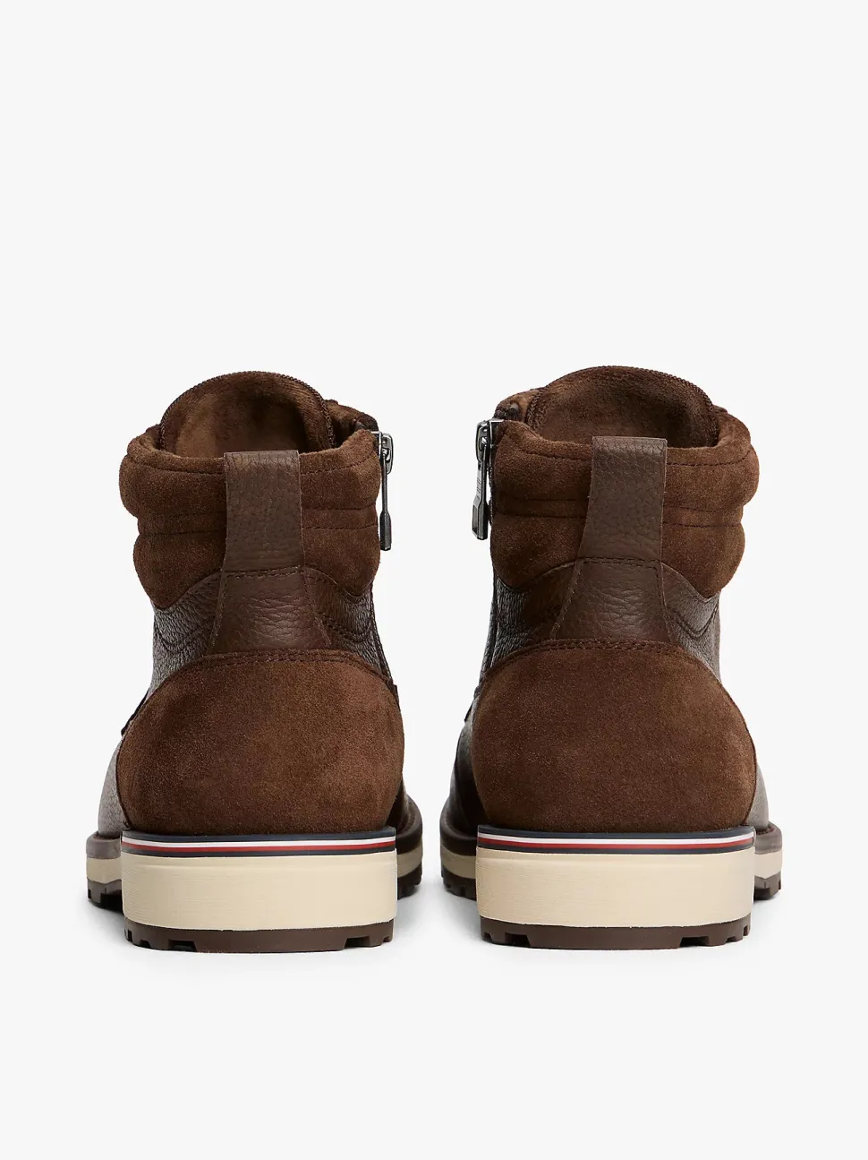 Tommy Hilfiger miesten kengät, CORPORATE W LEATHER LACE BOOT Tummanruskea