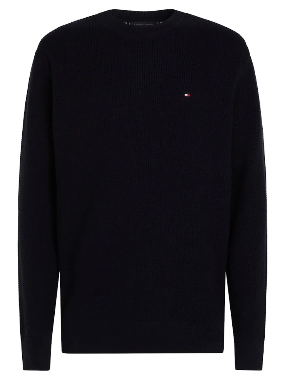 Tommy Hilfiger Miesten Neulepusero, STRUCTURE CREW NK Tummansininen