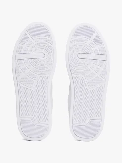 Tommy Hilfiger miesten tennarit, TH COURT LEATHER DETAIL ESS Valkoinen