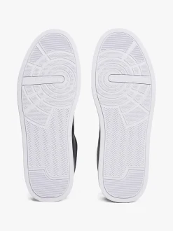 Tommy Hilfiger miesten tennarit, TH COURT LEATHER DETAIL ESS Tummansininen