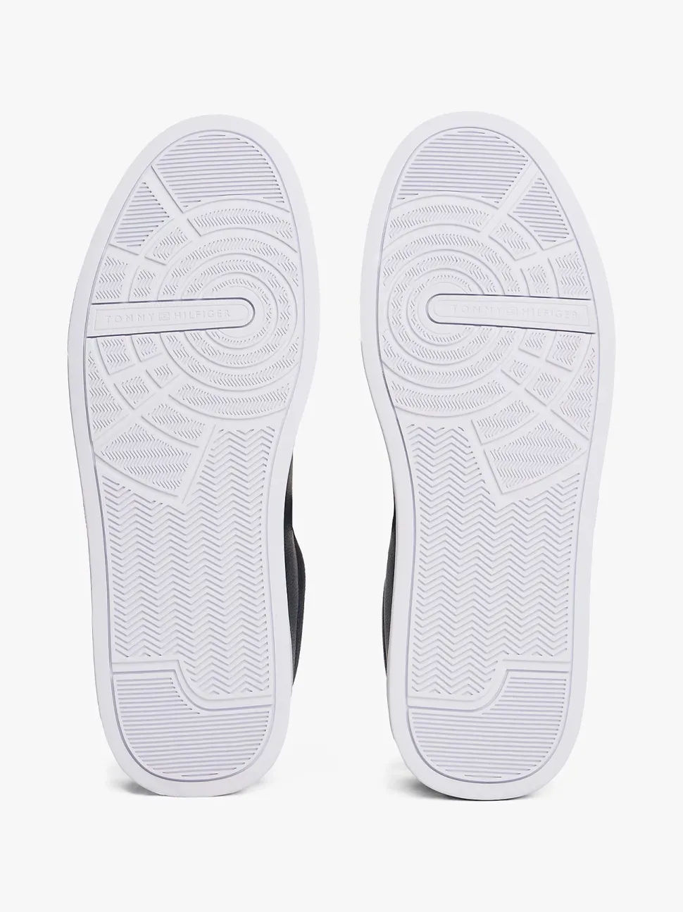 Tommy Hilfiger miesten tennarit, TH COURT LEATHER DETAIL ESS Tummansininen