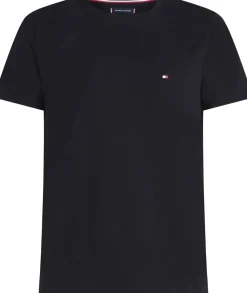 Tommy Hilfiger miesten t-paita, CORE STRETCH SLIM C-NK TEE Musta