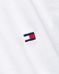 Tommy Hilfiger miesten t-paita, CORE STRETCH SLIM C-NK TEE Valkoinen