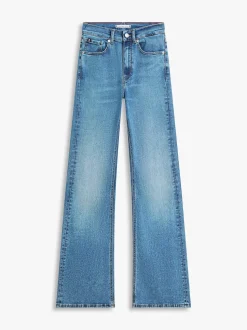Tommy Hilfiger naisten farkut DNM Finn Flare RW, sininen