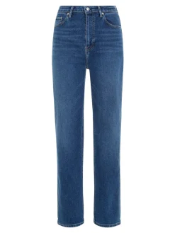 Tommy Hilfiger naisten farkut, RELAXED STRAIGHT HW JANE Indigo