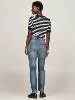Tommy Hilfiger Naisten Farkut, SLIM CIGARETTE Indigo